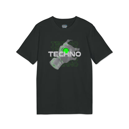 Gas Mask Techno T-shirt