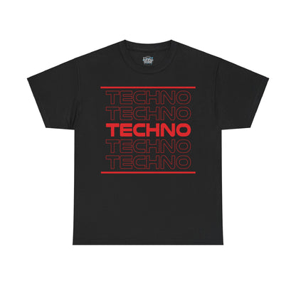 Red Techno T-shirt