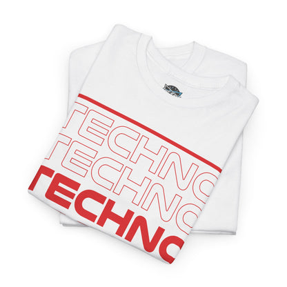 Red Techno T-shirt