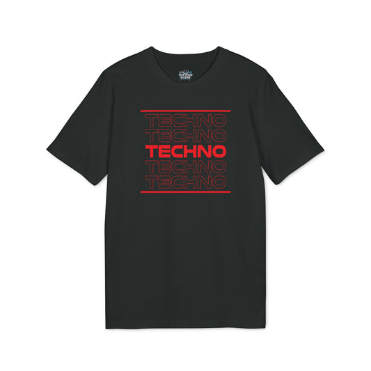 Red Techno T-shirt