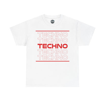 Red Techno T-shirt